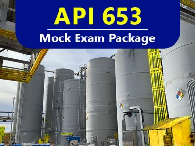 API 653 Storage Tank inspector Mock Exam Package
