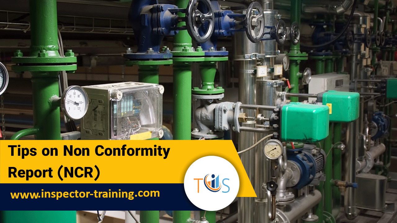 Tips on Non Conformity Report (NCR) - inspector-training.com